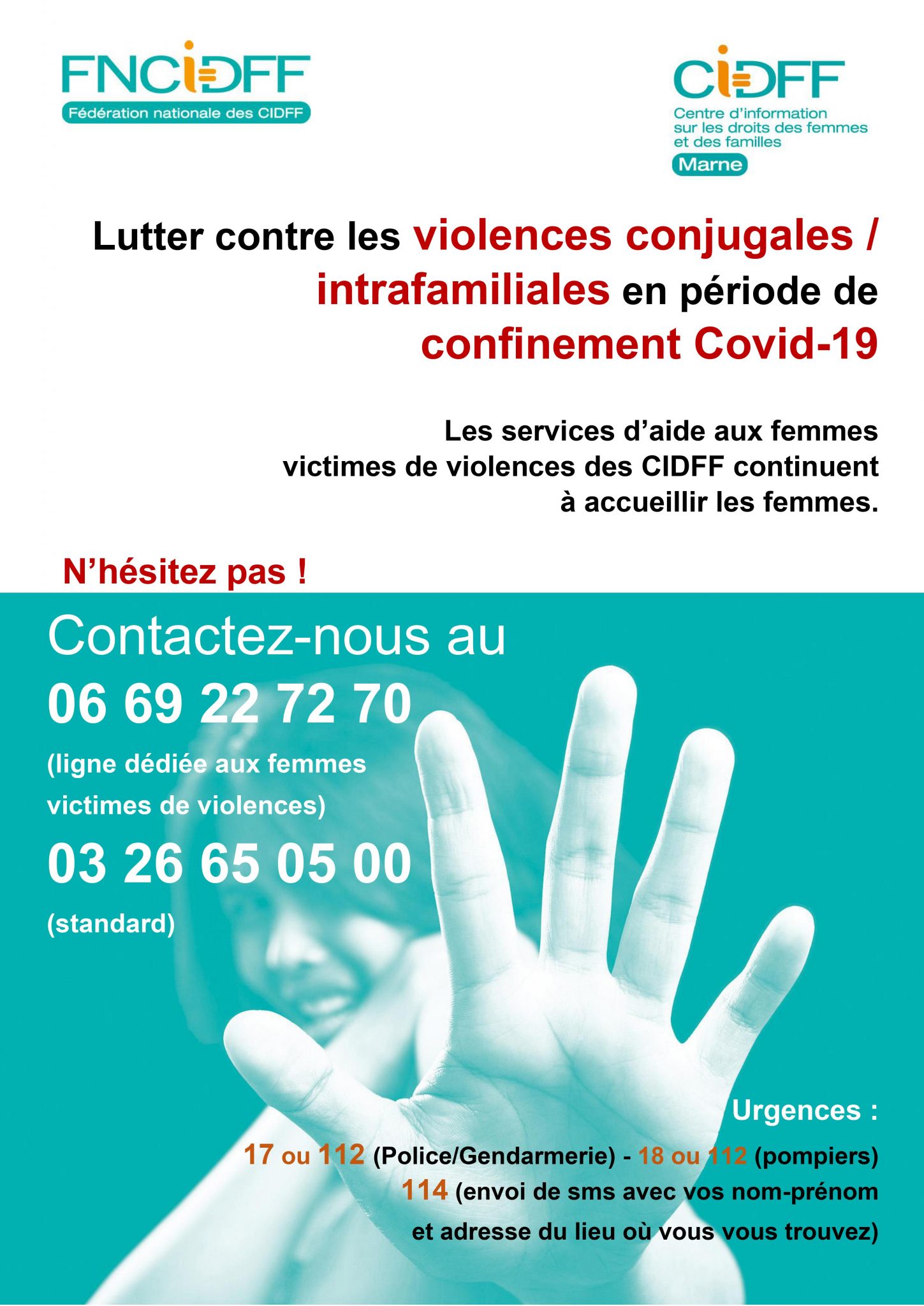 Contre les violences conjugales et intrafamiliales en période de ...